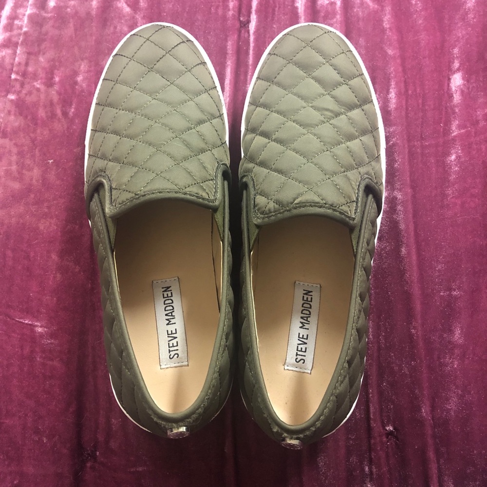 Brand New Steve Madden Slip On Sneakers